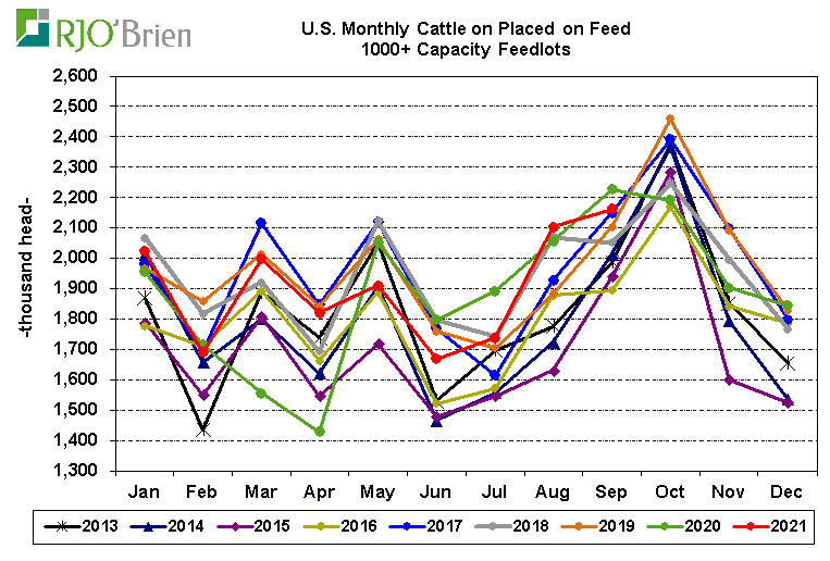 USDA Monthly Cattle on Feed Report CCSTrade